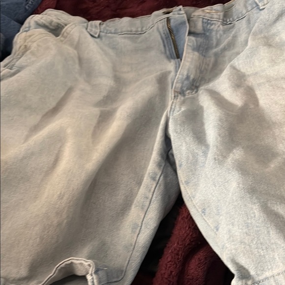 Wrangler Blue Jean Shorts Casual Relaxed Fit - Picture 1 of 4